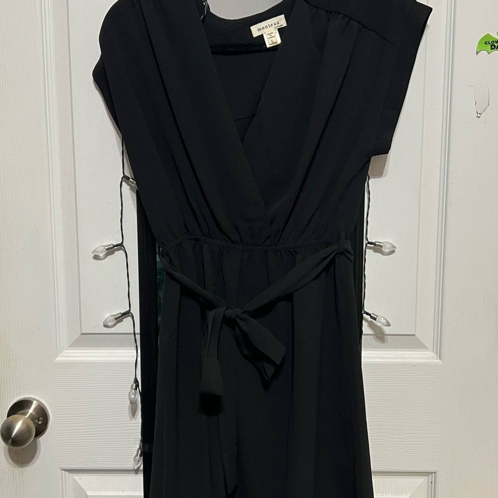 Monteau Black Maxi Dress